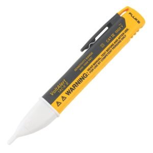 Fluke 1AC II VoltAlert Non-Contact Voltage Tester, Pocket-Sized, 90-1000V AC, Audible Beeper, 2 Year Warranty, CAT IV Rating, Packaging May Vary