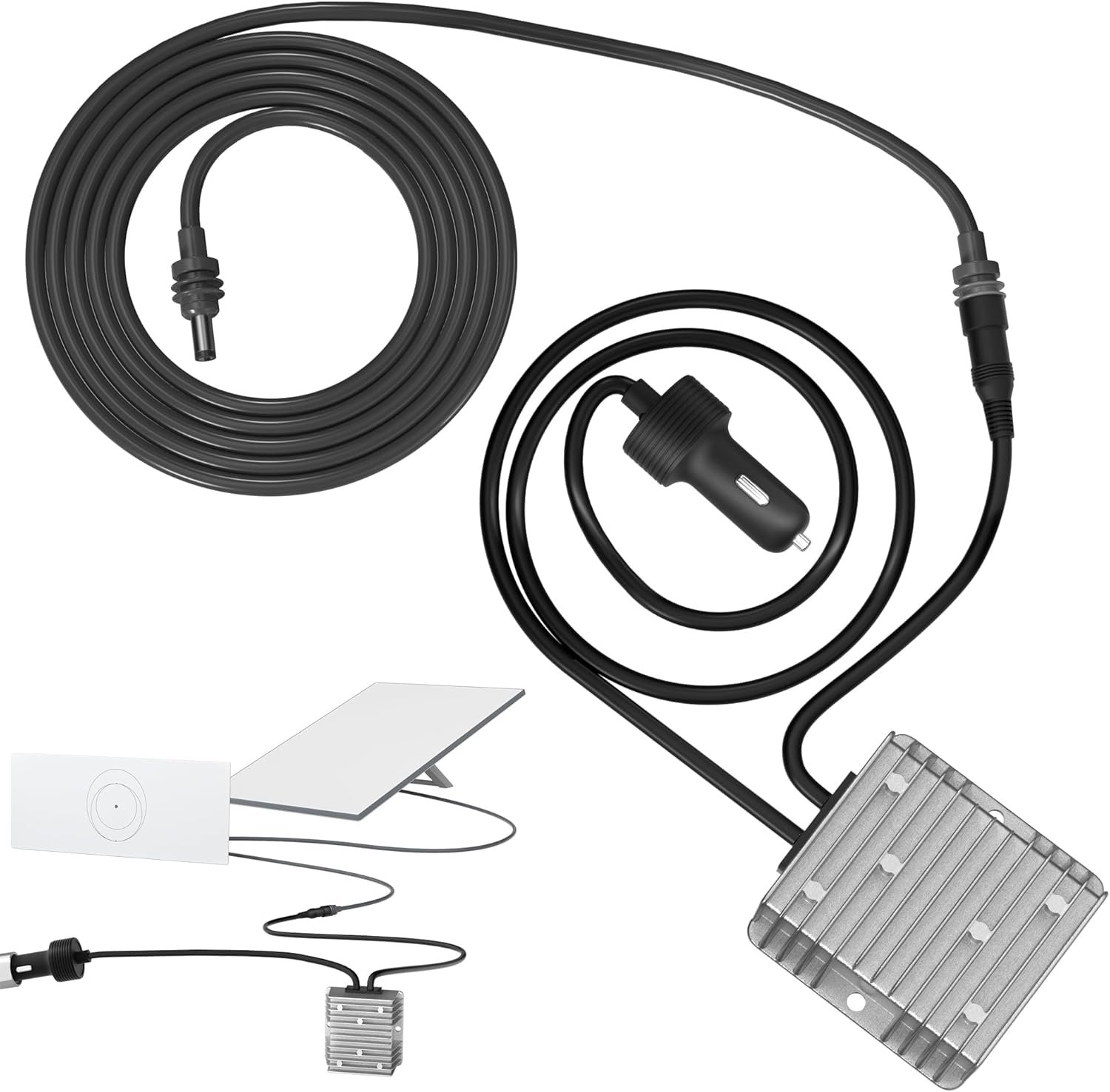 Starlink Gen 3 Power Cord 12V Adapter for Gen 3 Router Power Supply with Step Up Converter and Car Adapter, 10-28V to 57V 4.5A Conversion Kit for Truck RV No Worry About Voltage Drop or Rise