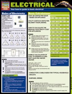 Electrical (Tri-Fold Laminated Chart)