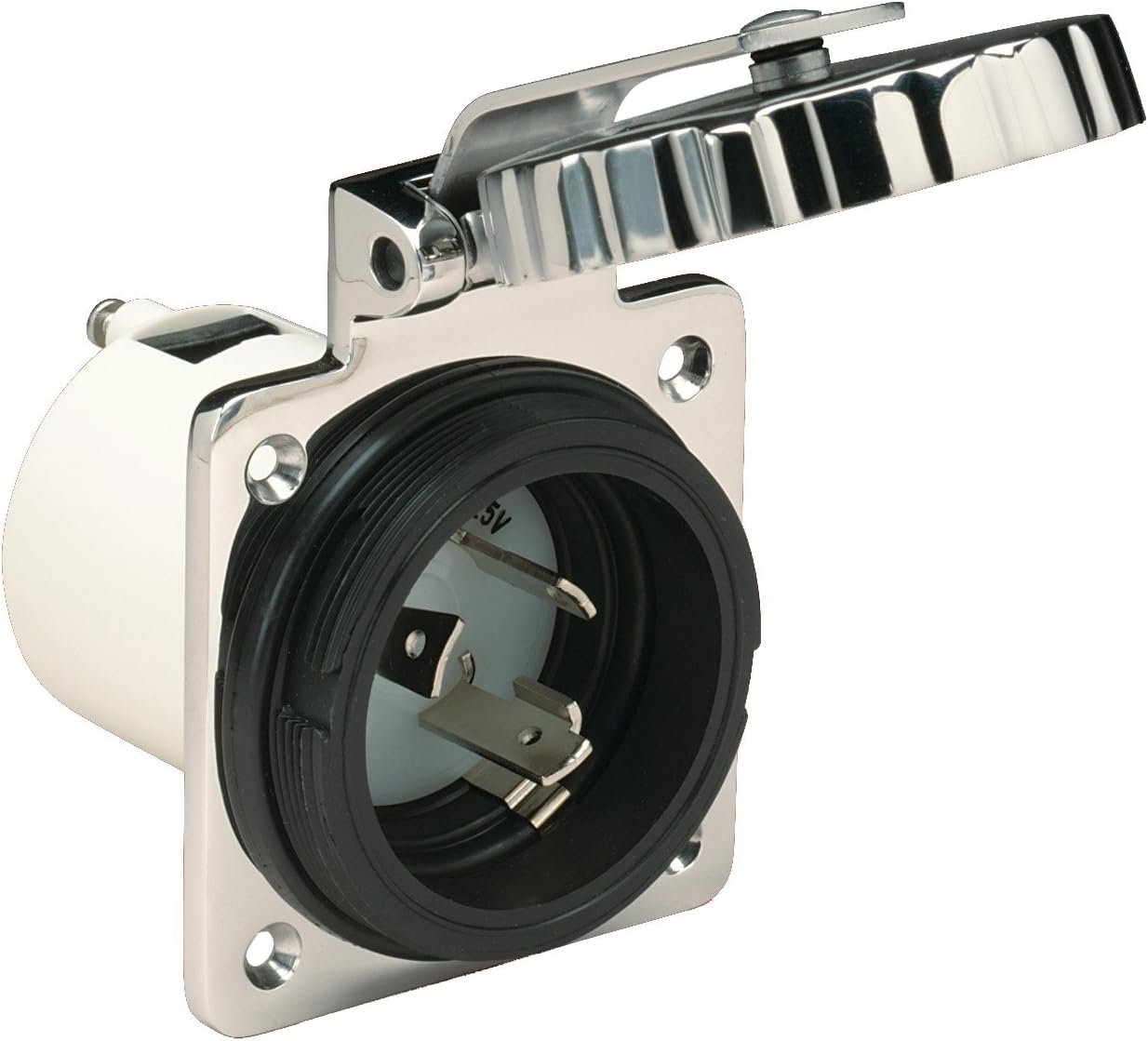 30 Amp and 50 Amp Marine Shore Power Inlets